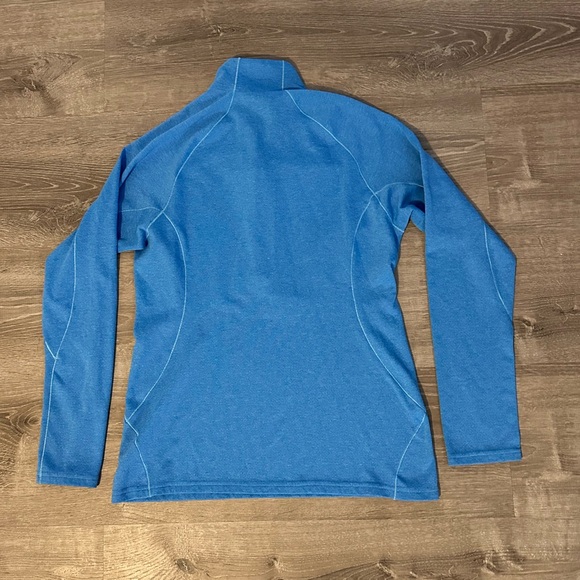 Patagonia Women Medium Capilene Long Sleeve Mock Neck Pullover 1/4 Zip Sweater - Picture 4 of 13